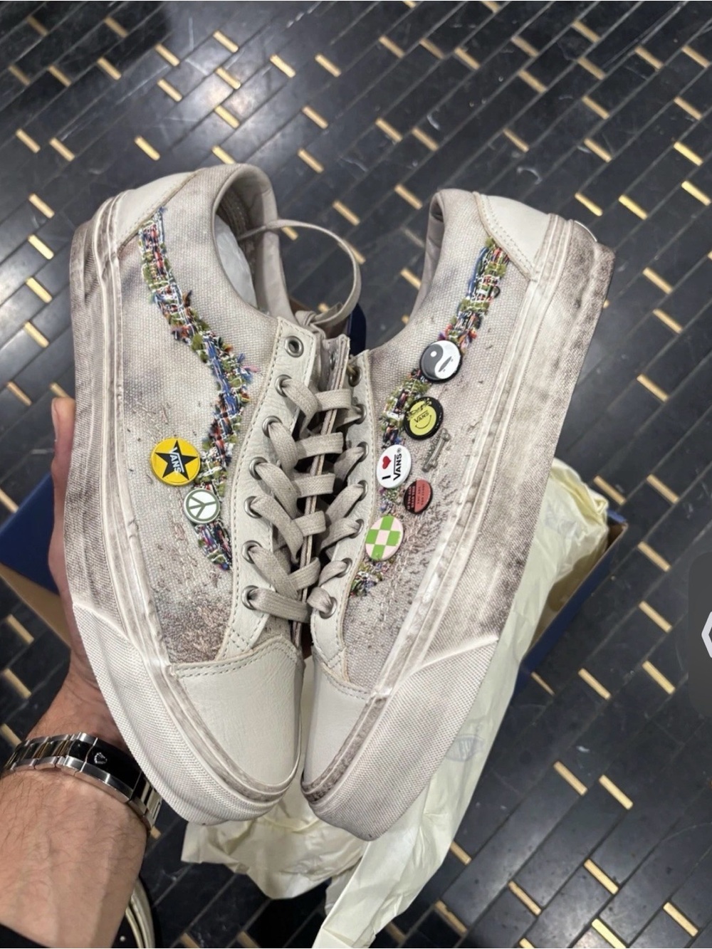 Vans souvenir oatmeal old skool 36